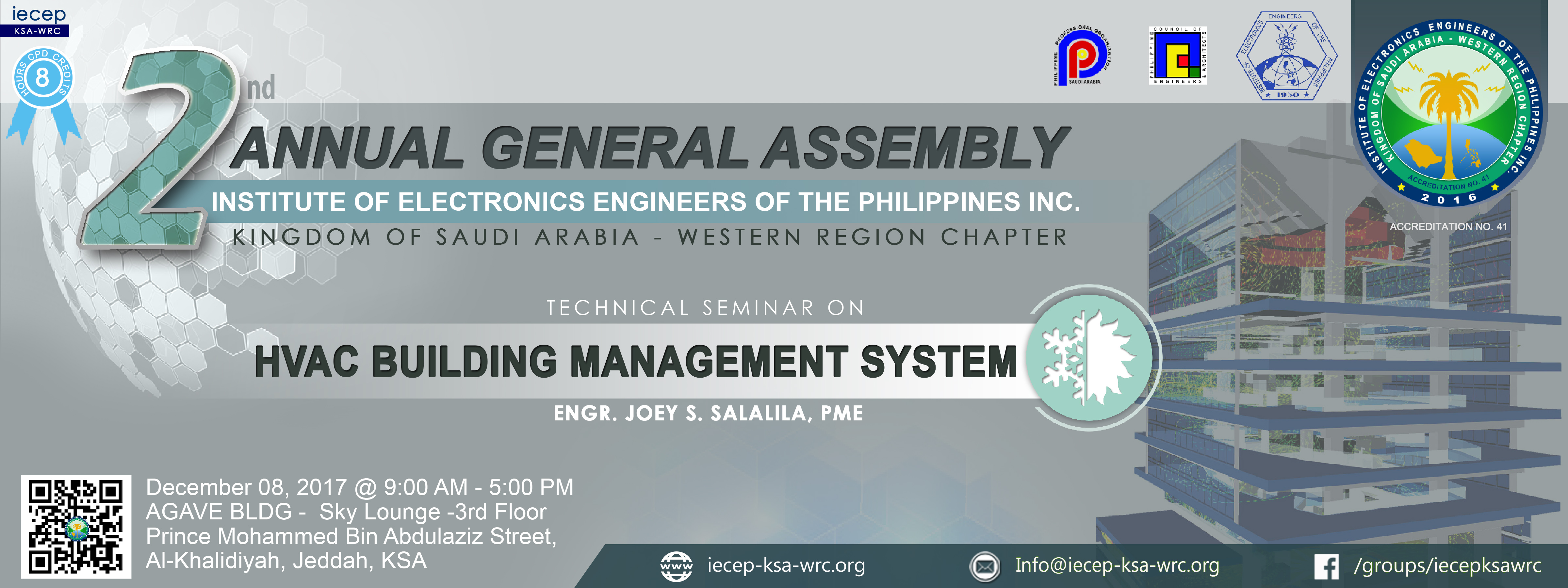 2nd Annual General Assembly / Technical Seminar on HVAC Building Management System