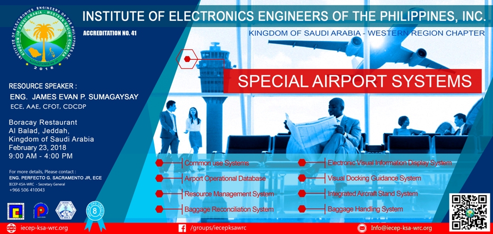 SPECIAL AIRPORT SYSTEMS Seminar Registration