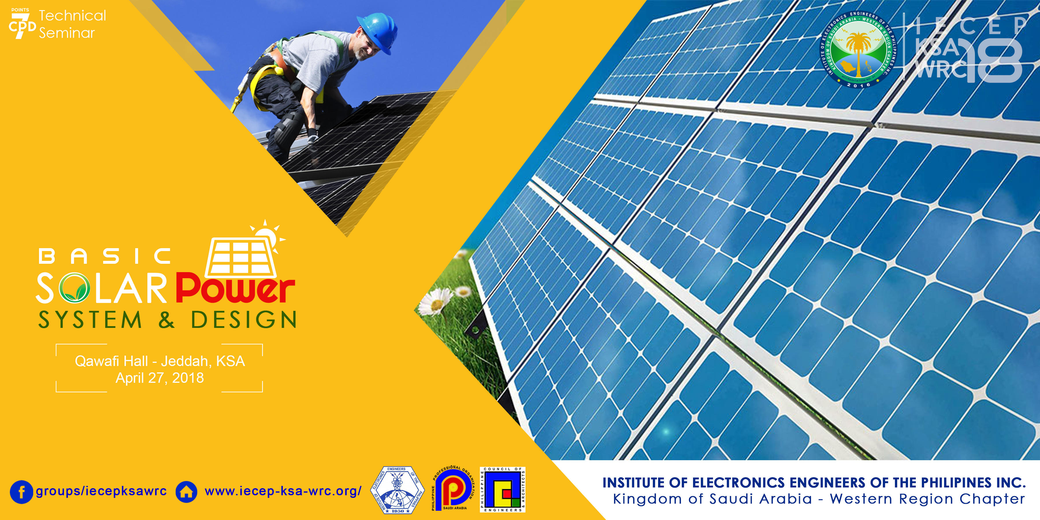 Basic Solar Power System and Design Seminar Registration