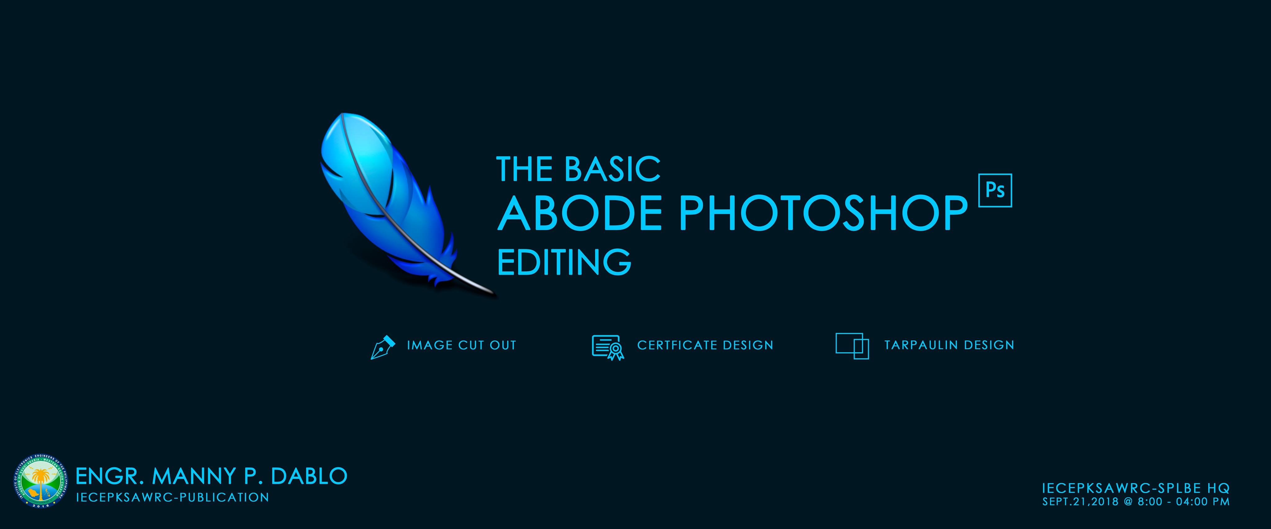 The Basic – Adobe Photoshop Editing